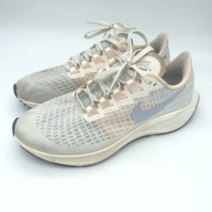 Nike Air Zoom Pegasus 37‎ Pale Ivory Women's Size 7 Lace Up Running Shoe Sneaker